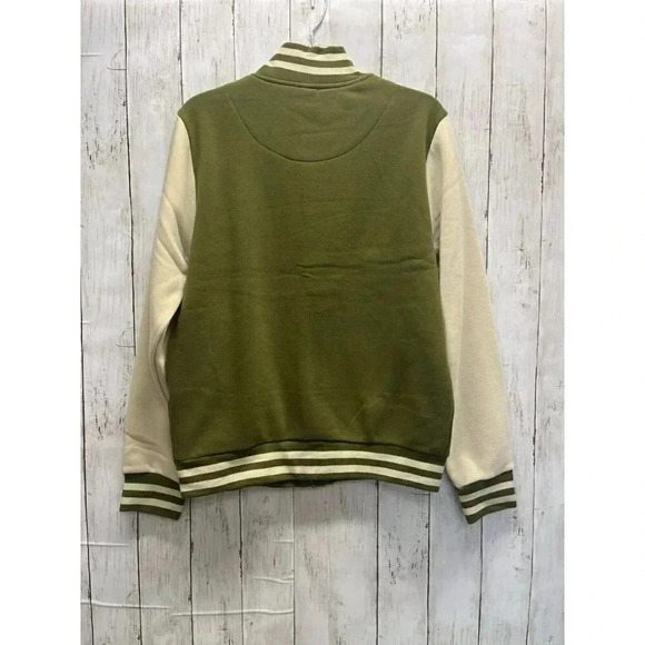 NWT BLACK PIKE STATE CHAMPIONS VARSITY JACKET SIZE M SNAP CLOSURE SIDE POCKETS - Picture 2 of 10